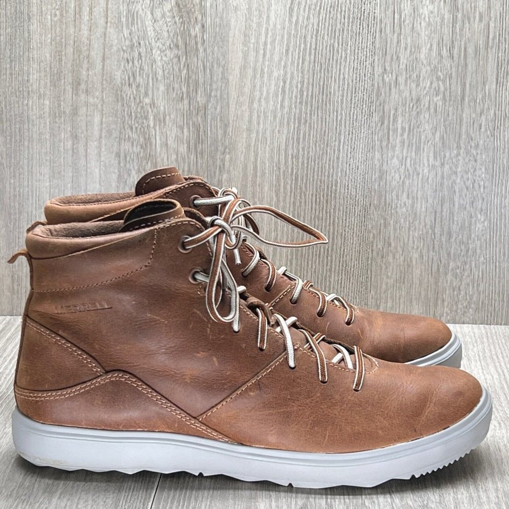 Merrell Brown Lace Up Boots